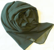 Forest Green Chiffon Hijab