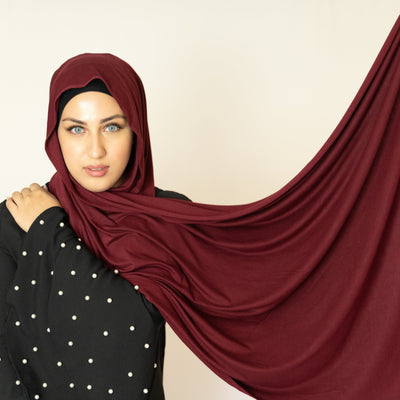 Saffron Premium Jersey Hijab