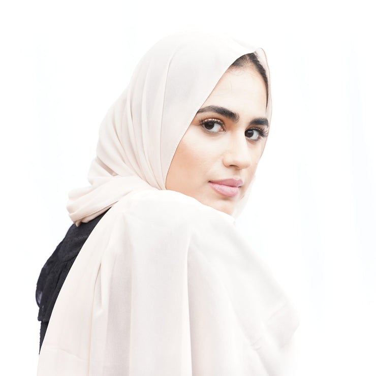 Vanilla Chiffon Hijab